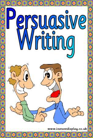Pursuasive essays